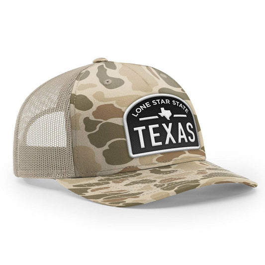 Lone Star State Camo Trucker Patch Cap