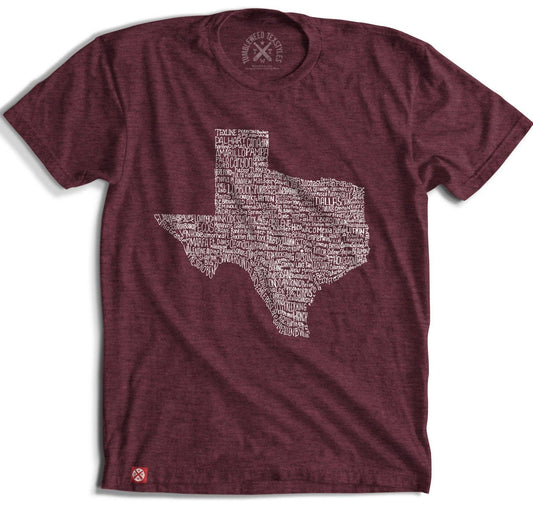 Texas Towns Graphic Tee