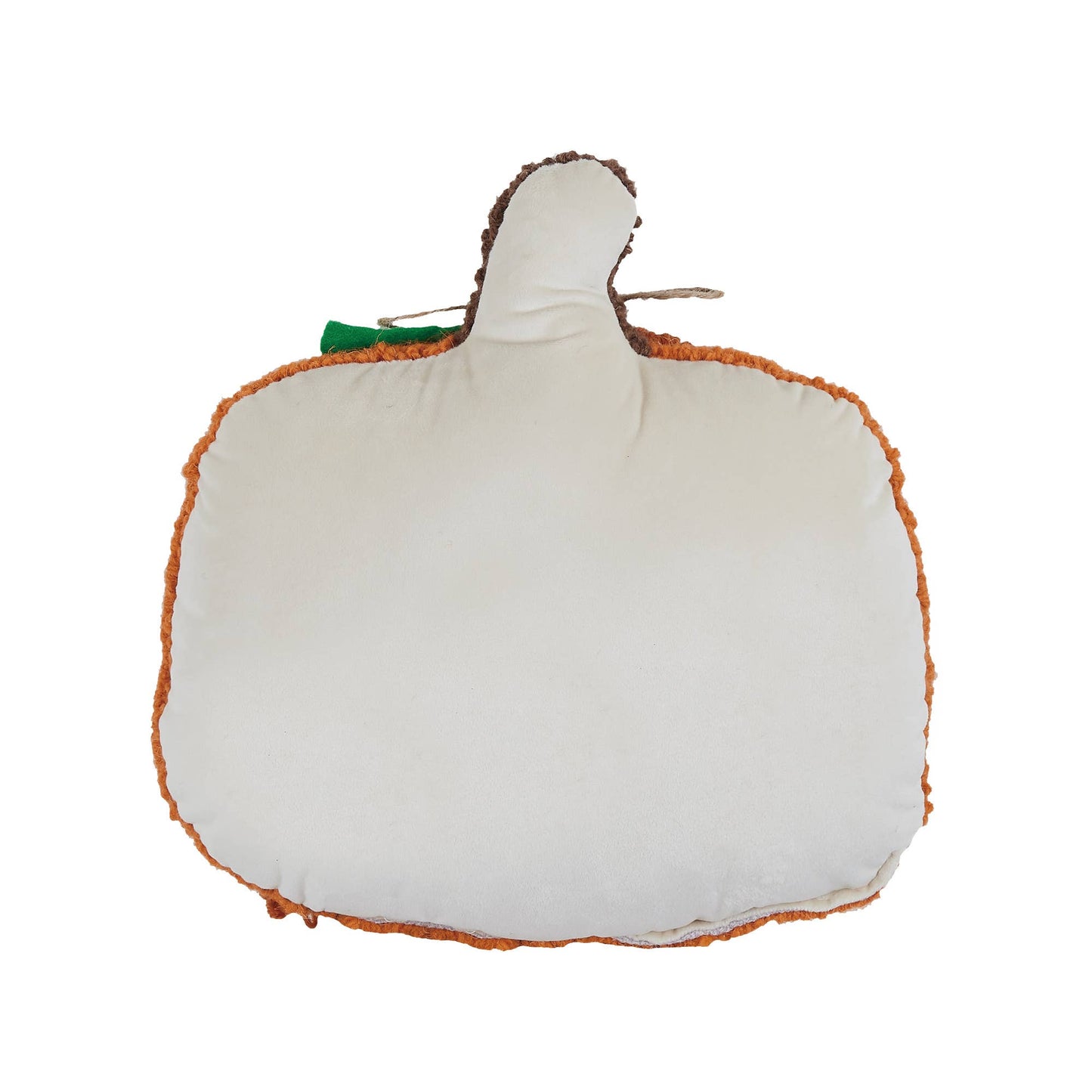 Shaped Pumpkin w/Leaf Hook Pillow