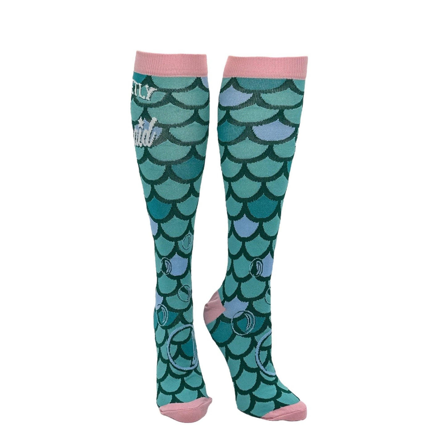 Secretly A Mermaid Compression Socks Mother's Day Graphic