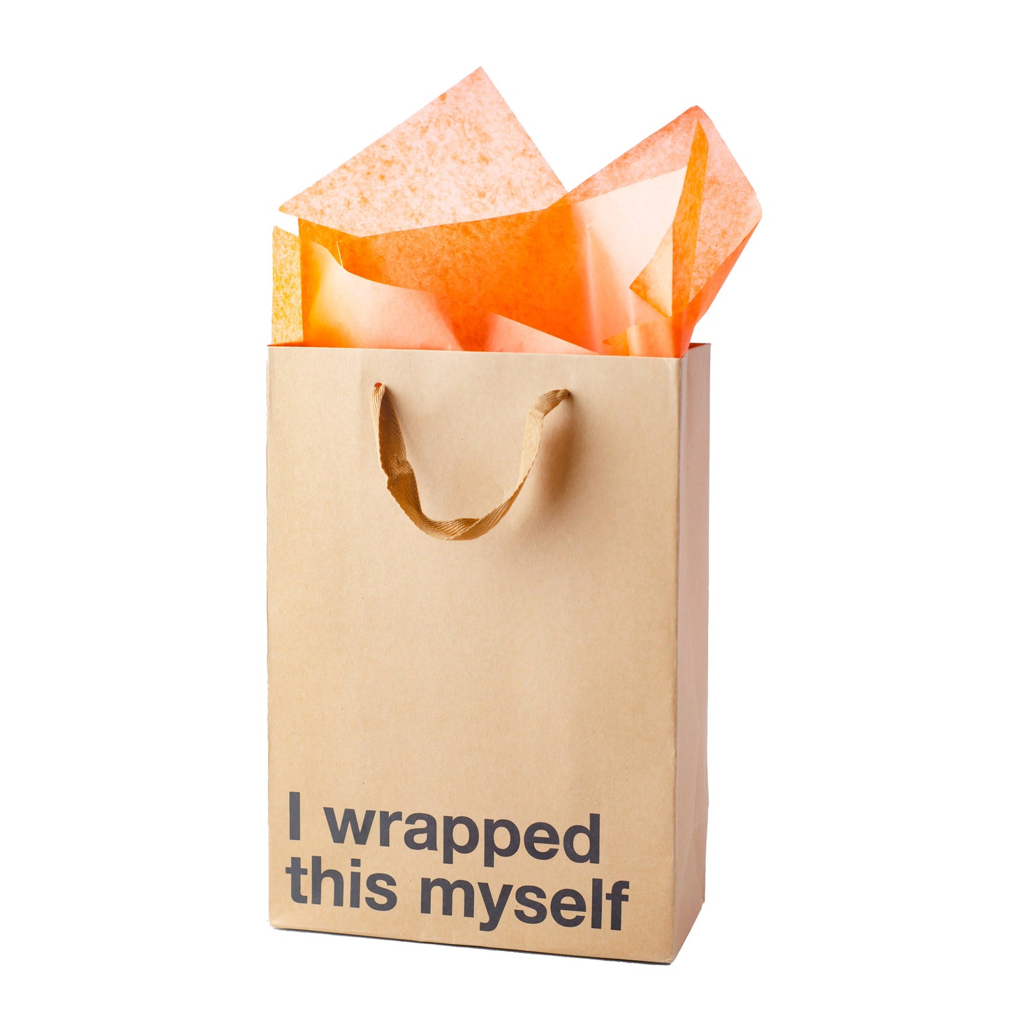 "Wrapped this myself" Gift Bag