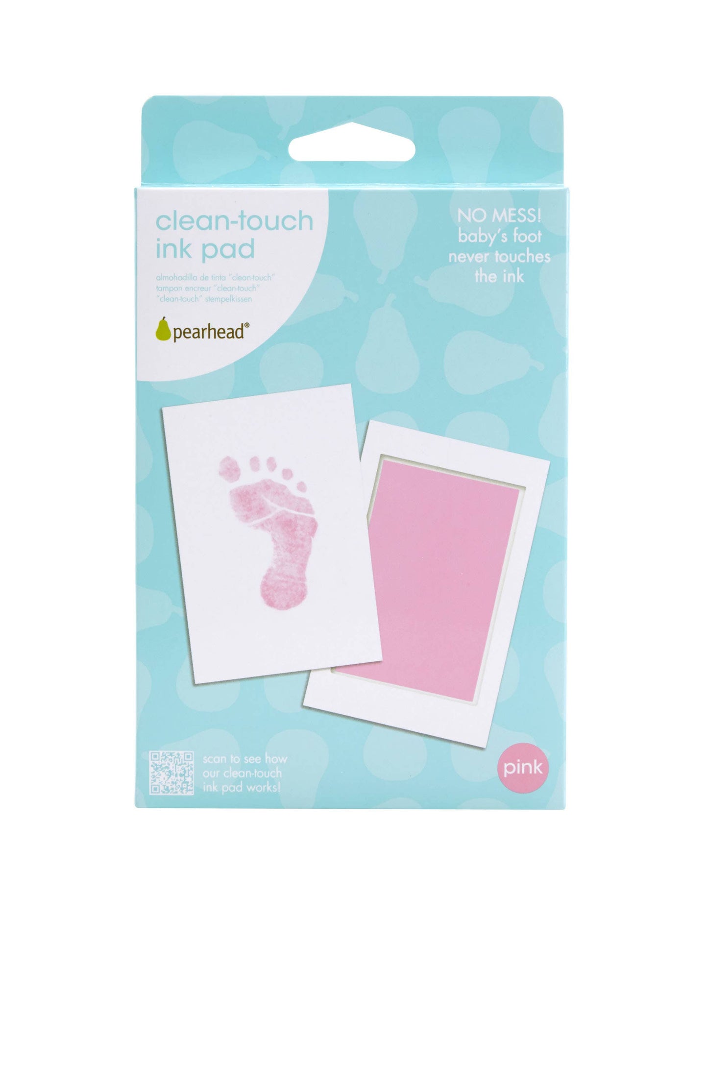 Baby Handprint or Footprint Clean-Touch Ink Pad Kit