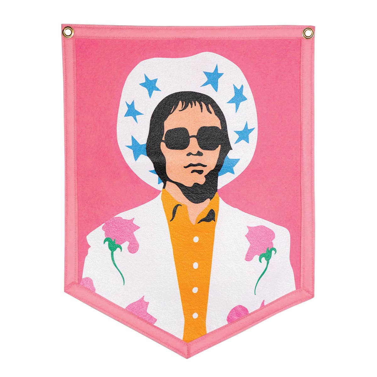 Cowboy Camp Flag • Elton John x Oxford Pennant
