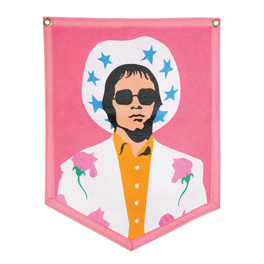 Cowboy Camp Flag • Elton John x Oxford Pennant