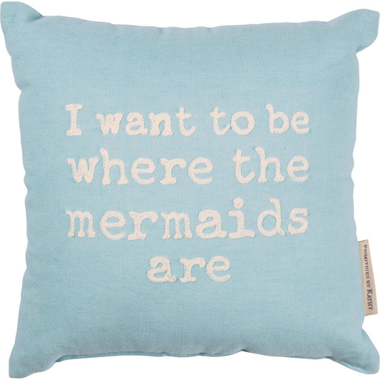 Mermaids Pillow