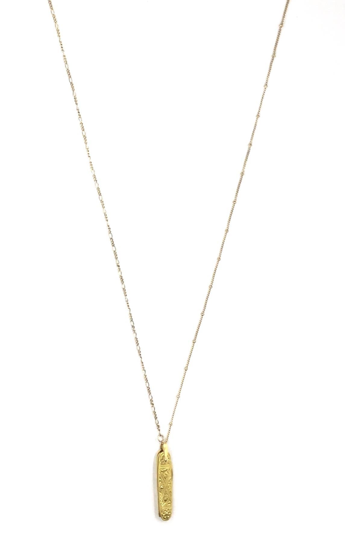 Ornate Pocket Knife Necklace