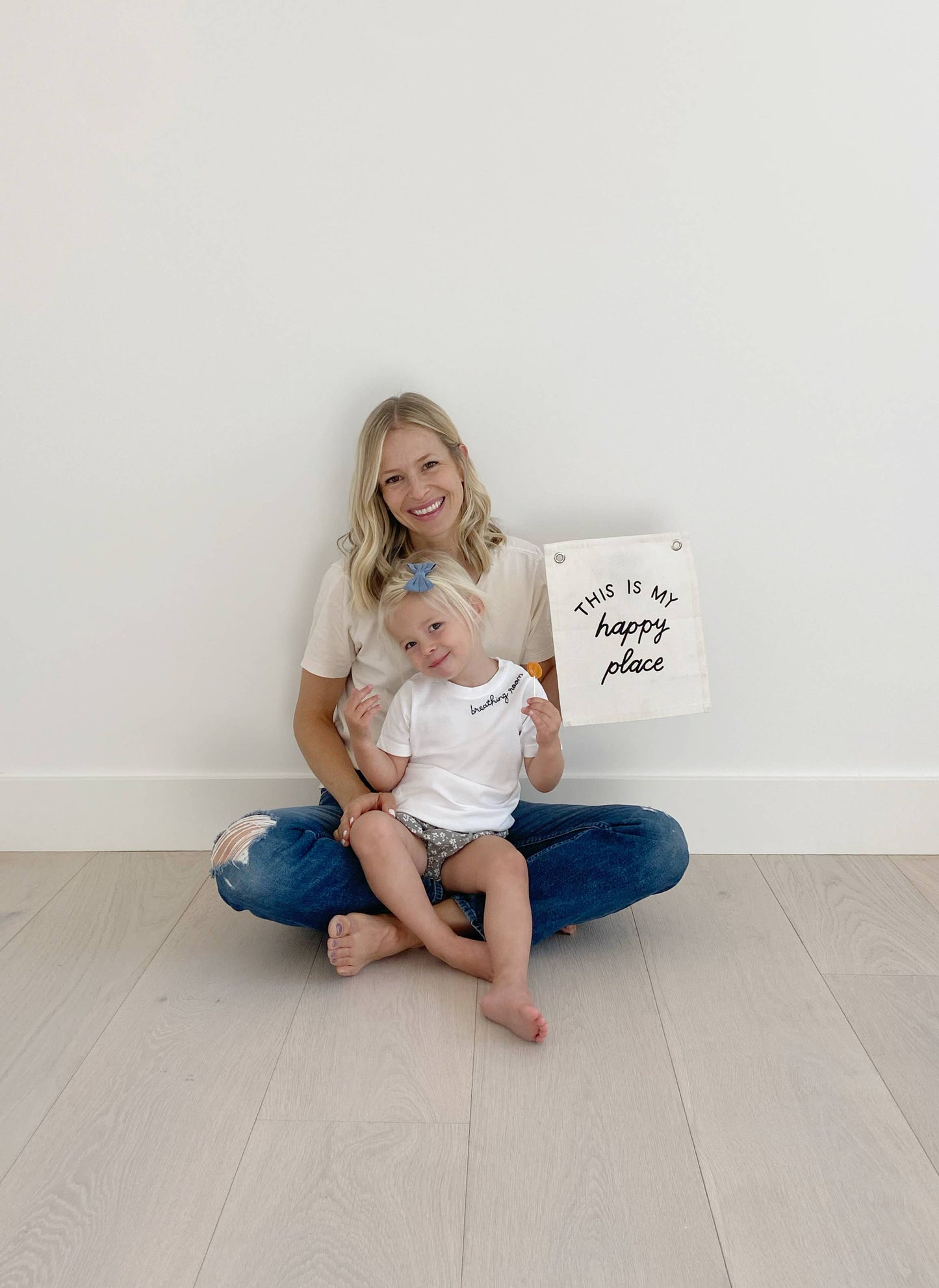 Happy Place Canvas Banner