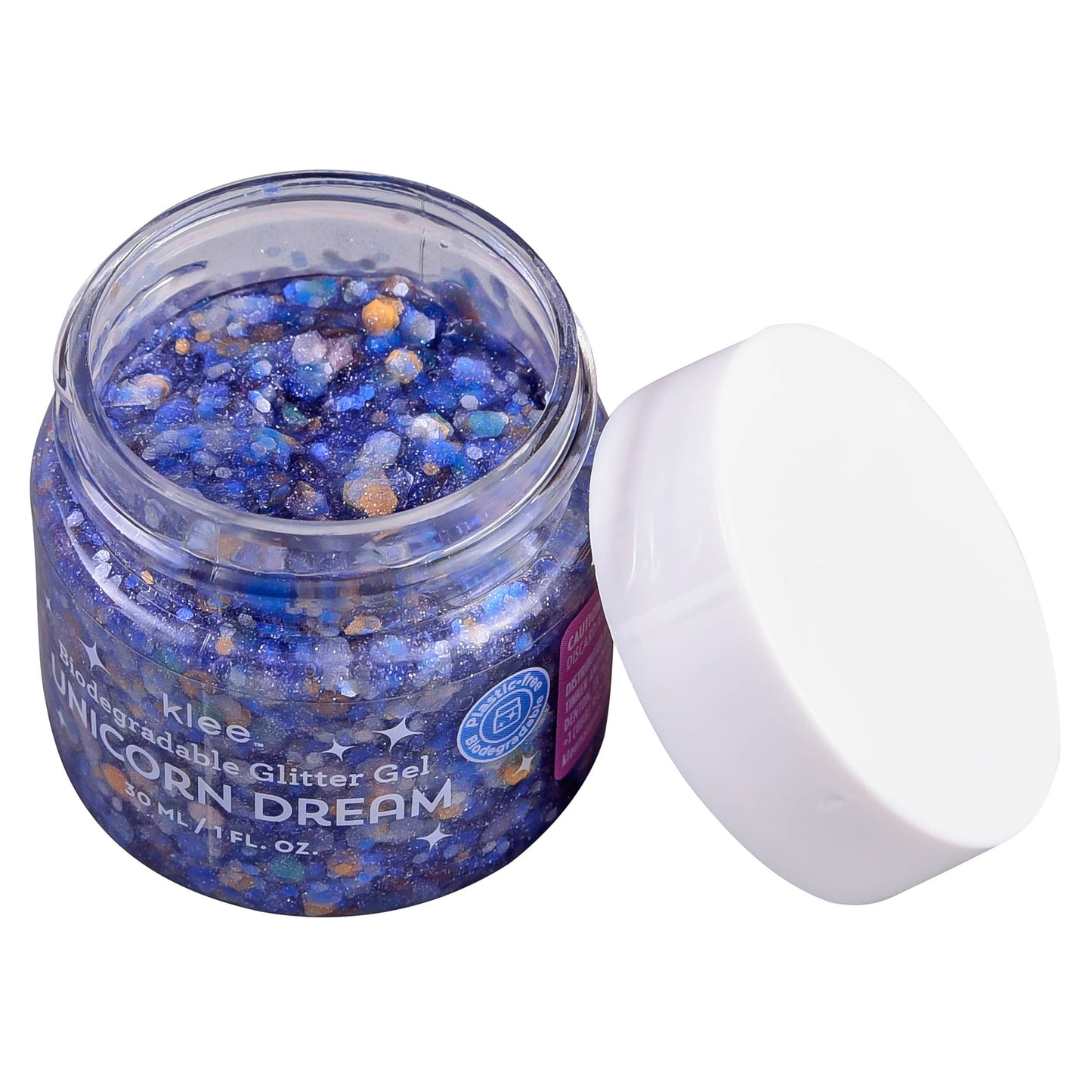 Unicorn Dream - Klee Biodegradable Glitter Gel,  1 oz