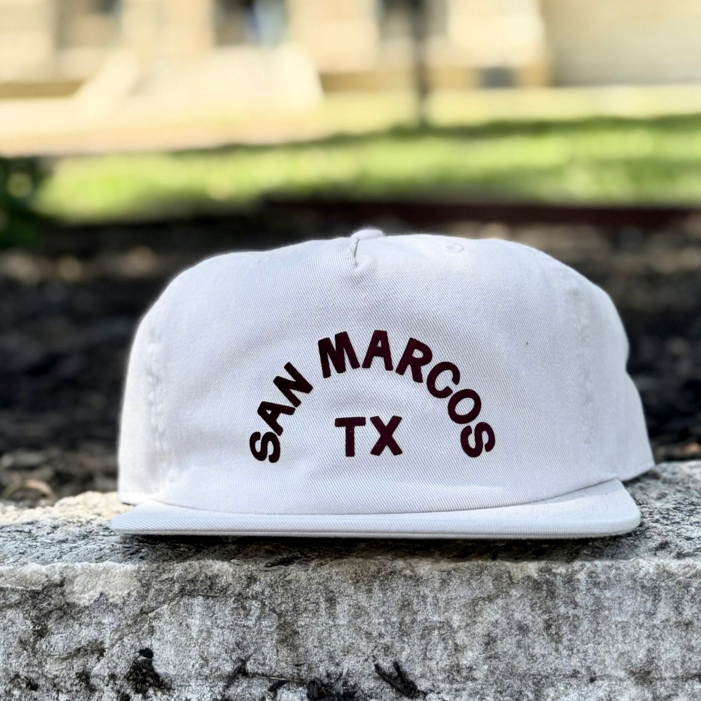 San Marcos TX Arch Cotton Hat