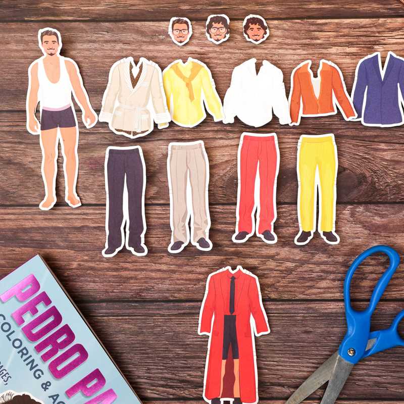 Pedro Pascal Coloring & Activity Book by Editors of Thunder Bay Press
