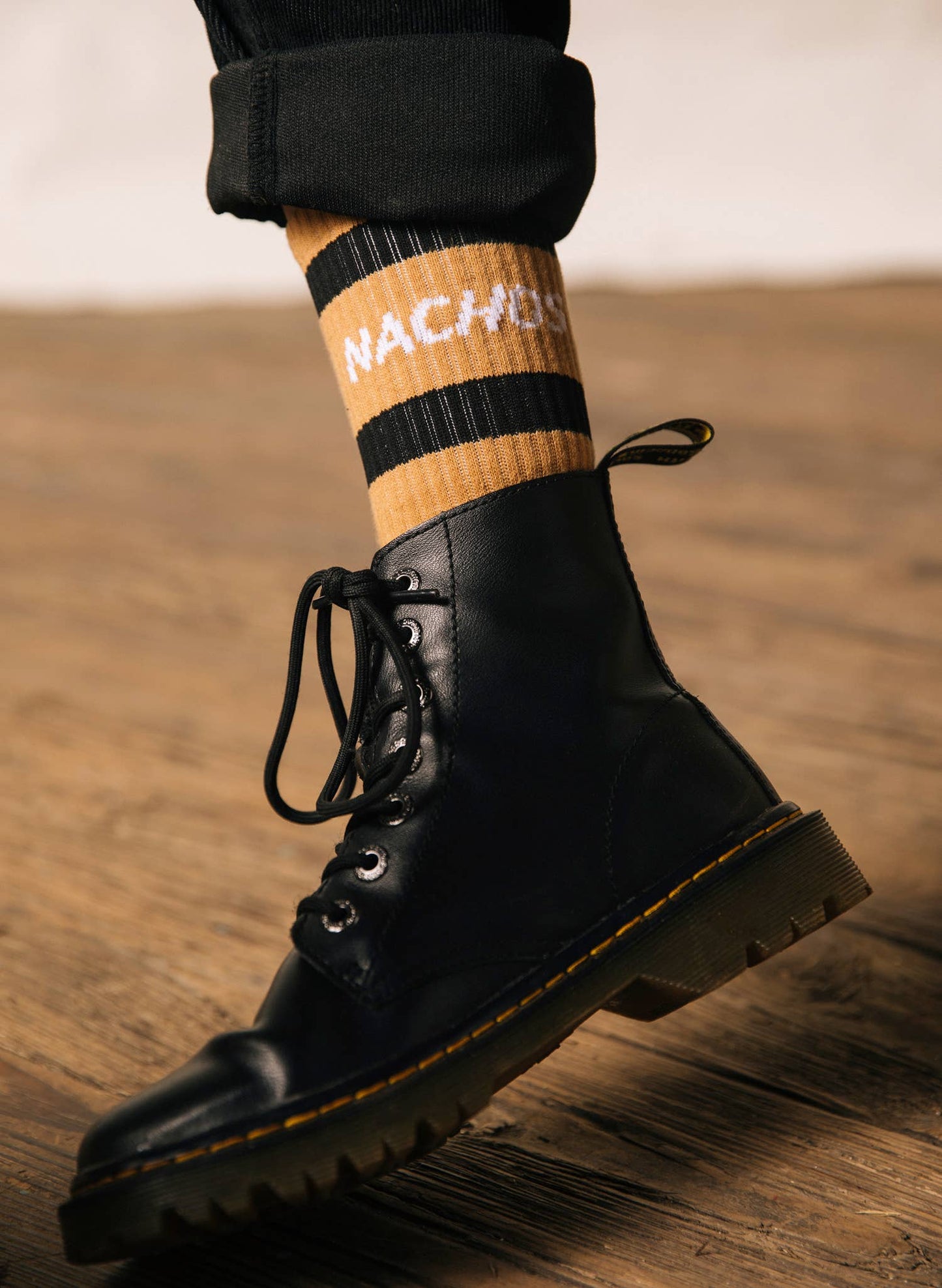 Nachos Comfy Vintage Crew Socks