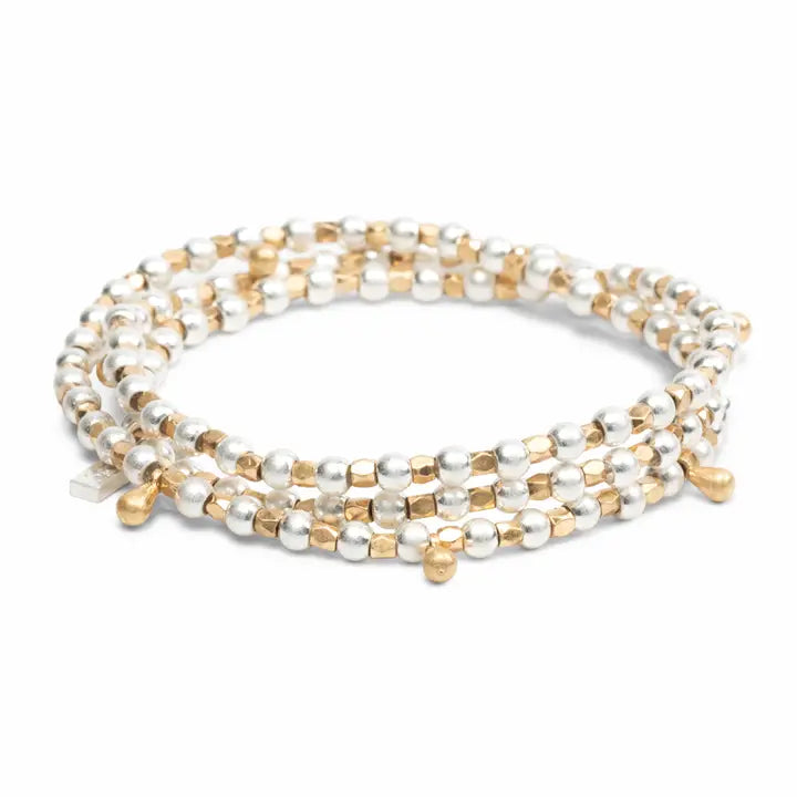 Metal Wrap - Classic/Teardrop/Silver & Gold