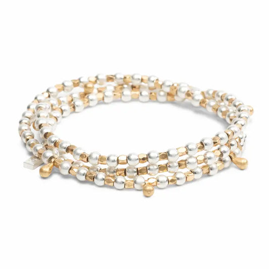 Metal Wrap - Classic/Teardrop/Silver & Gold