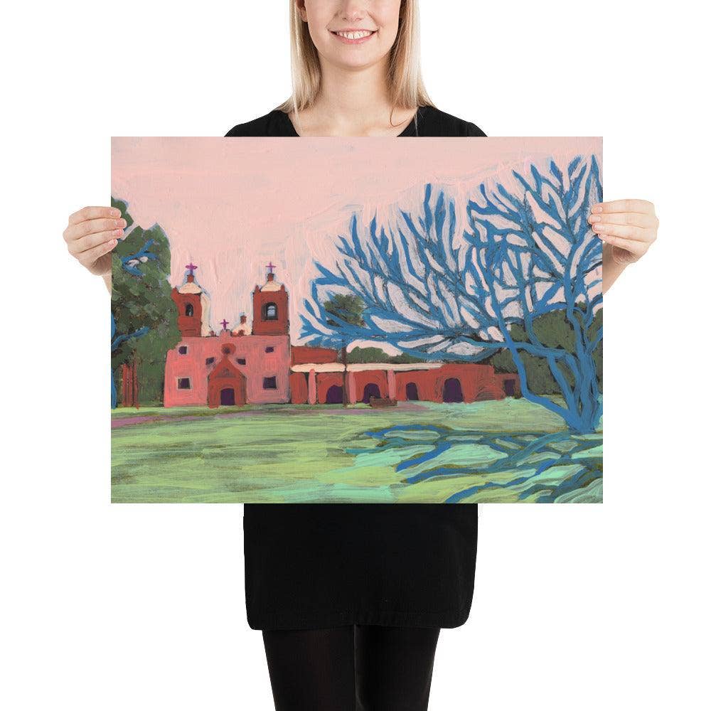 San Antonio Texas Mission Print