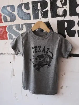 Texas Armadillo Youth Tee