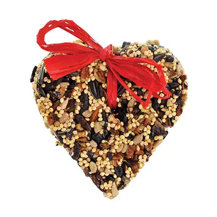 Little Heart Bird Seed Treat
