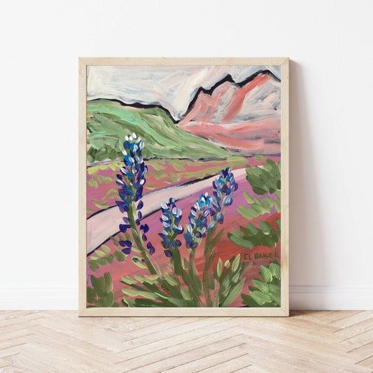 Big Bend Bluebonnets Print