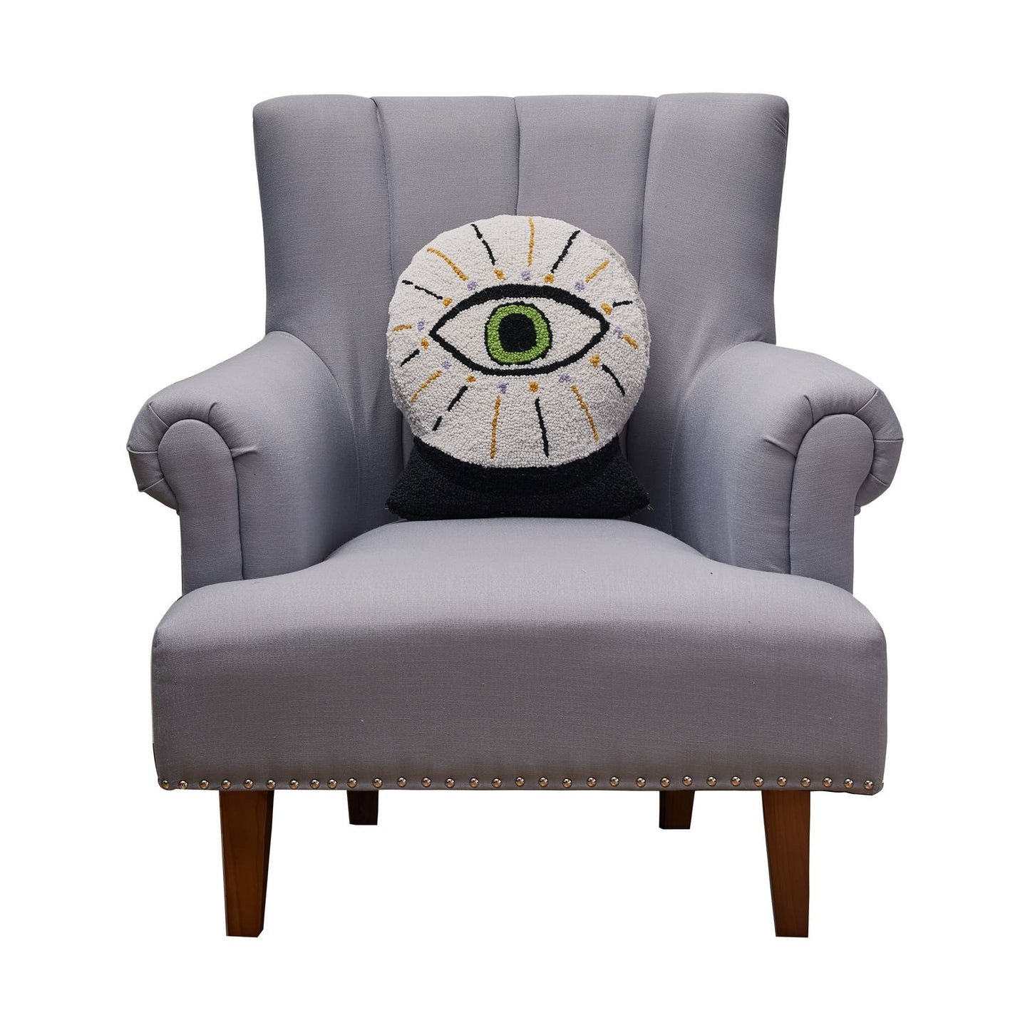 Shaped Crystal Ball Hook Pillow