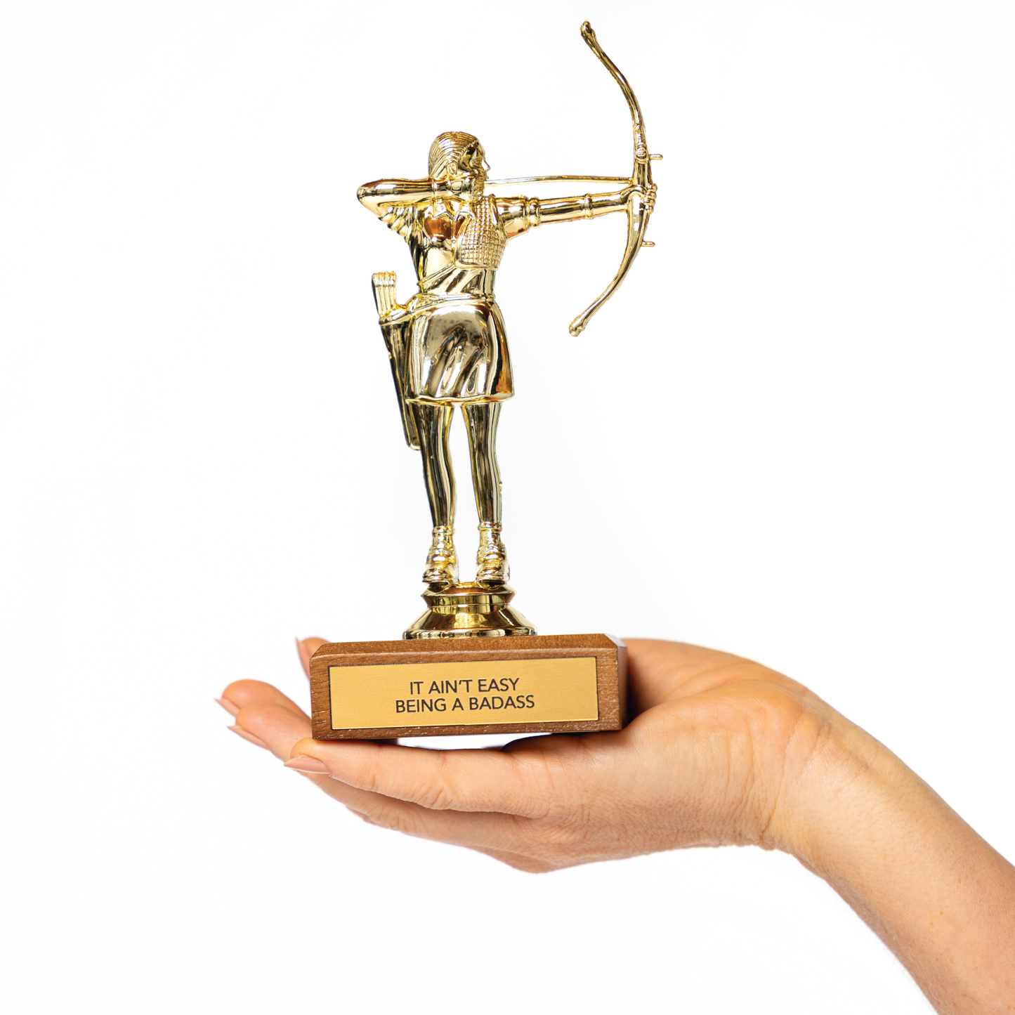 Encouragement Trophy - "BADASS IS MY MIDDLE NAME"