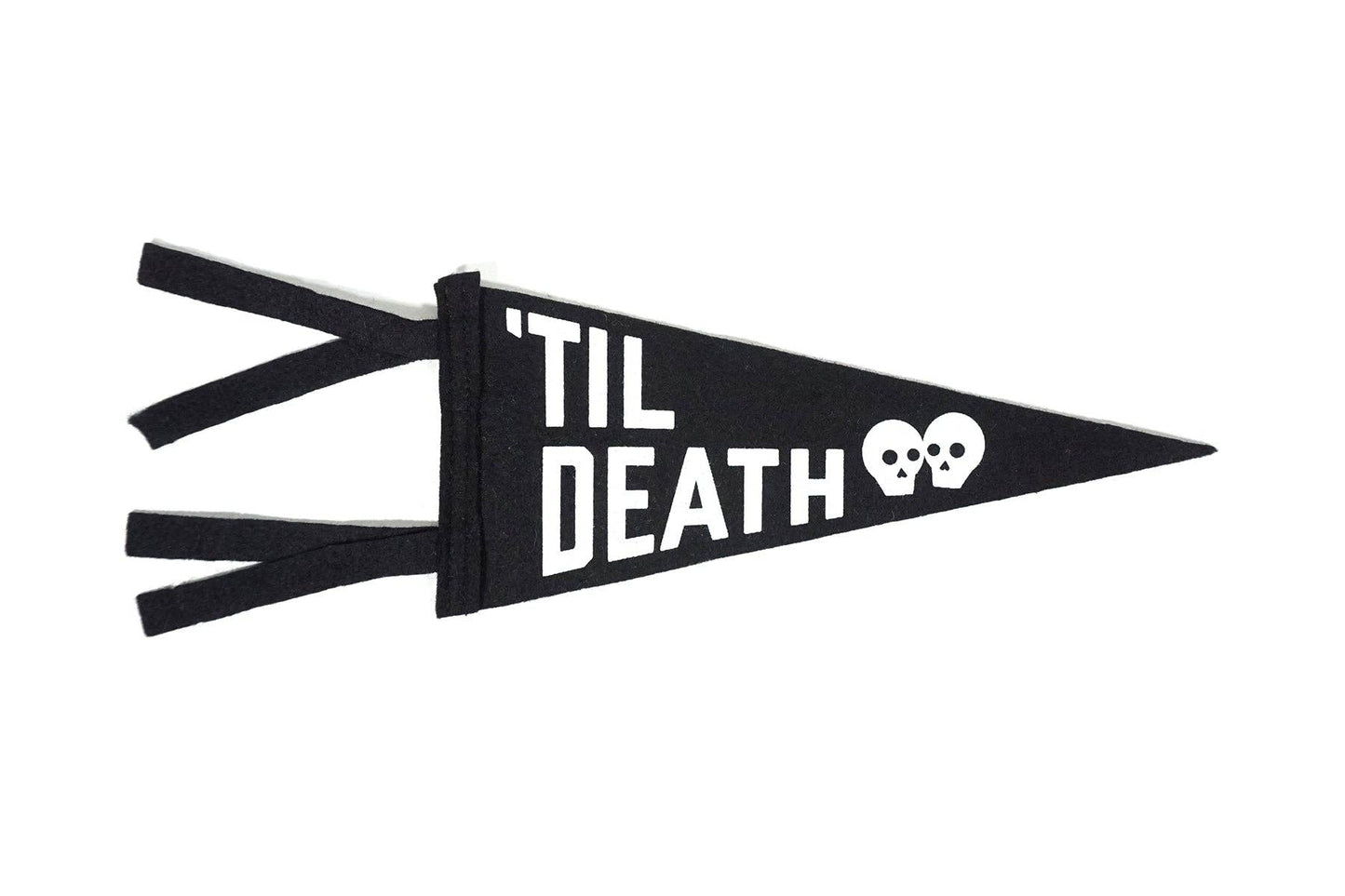 Til Death - Greeting Card & Matching Mini Pennant