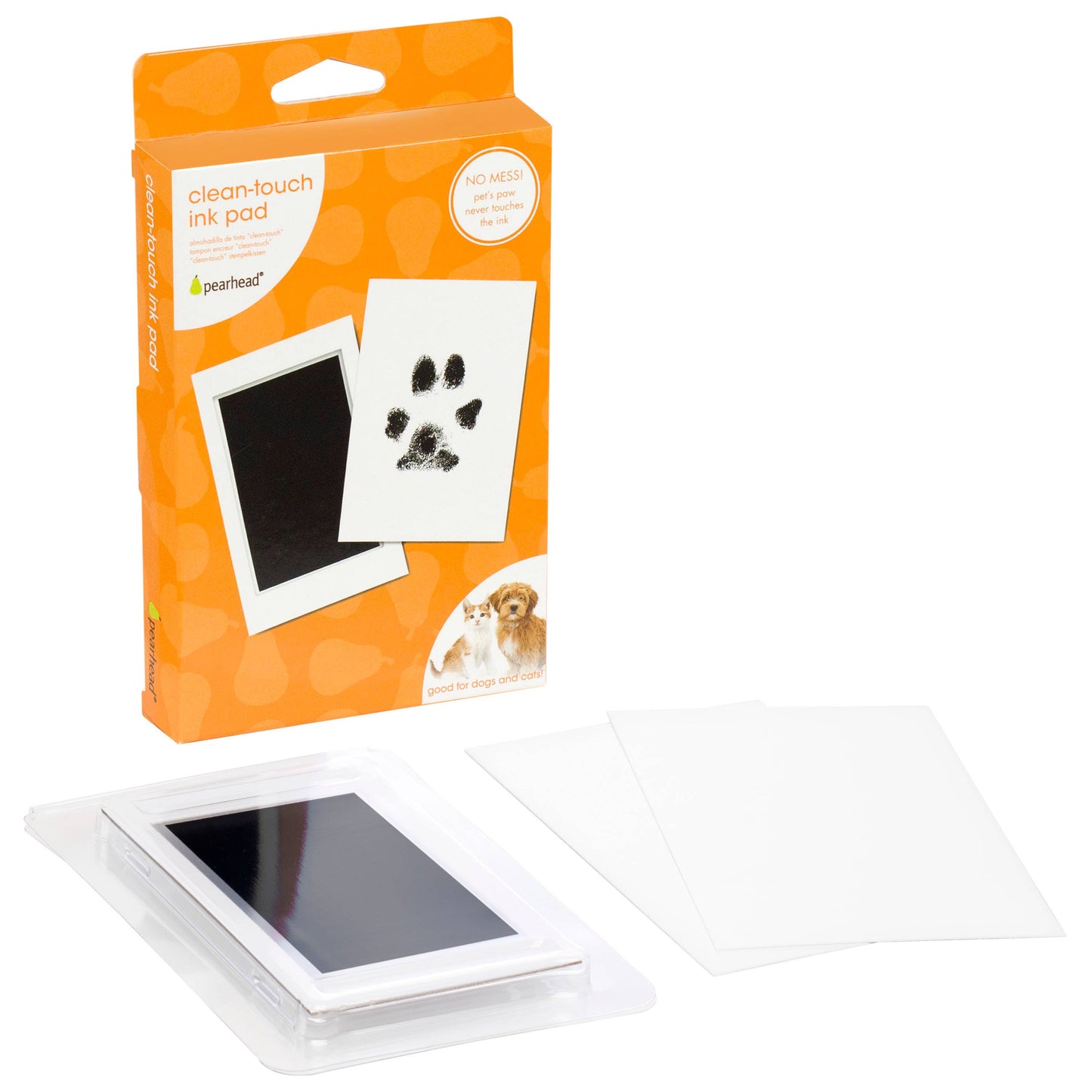 Pet Pawprint Clean-Touch Ink Pad, Black