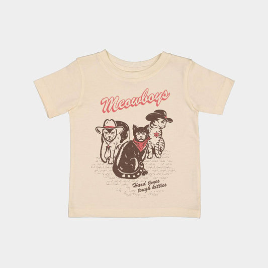 Meowboys Western Kids Tee