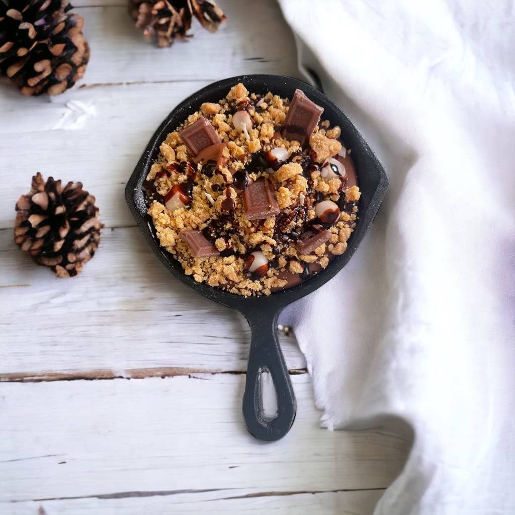 8 oz S'more Iron Skillet Candle