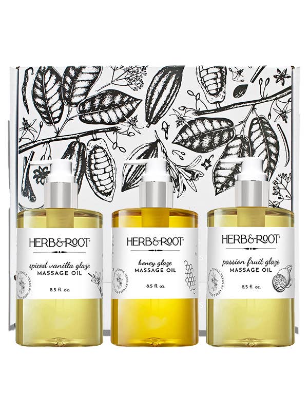 Glaze Massage Oil Gift Set