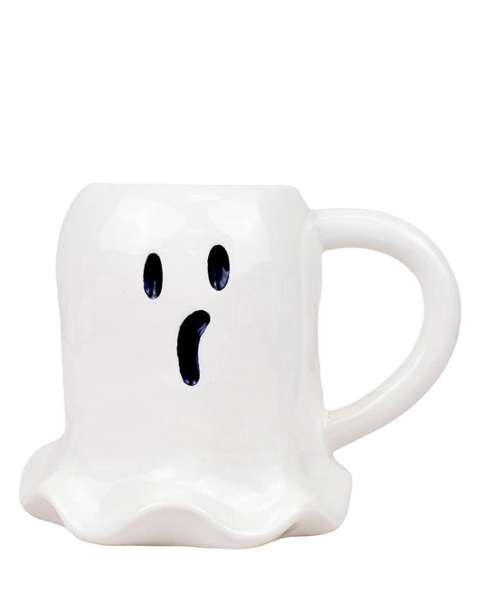 Ghost Mug   White/Black/Gray   16oz.
