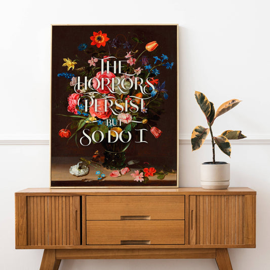 The Horrors Persist - Altered Classic Art Print