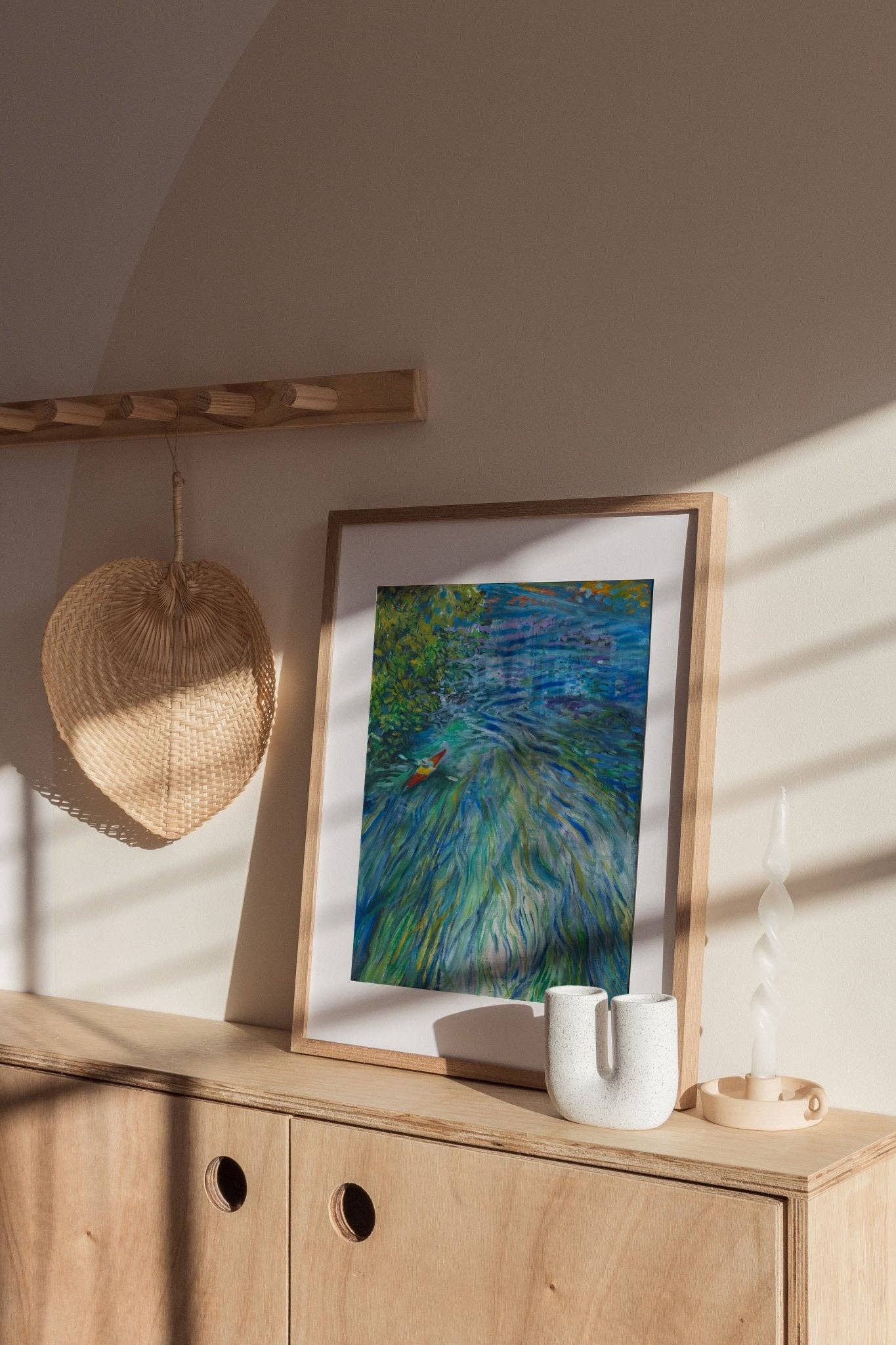 GUEST ARTIST COLLAB x MCSeaborne Art | San Marcos Texas River Art Print