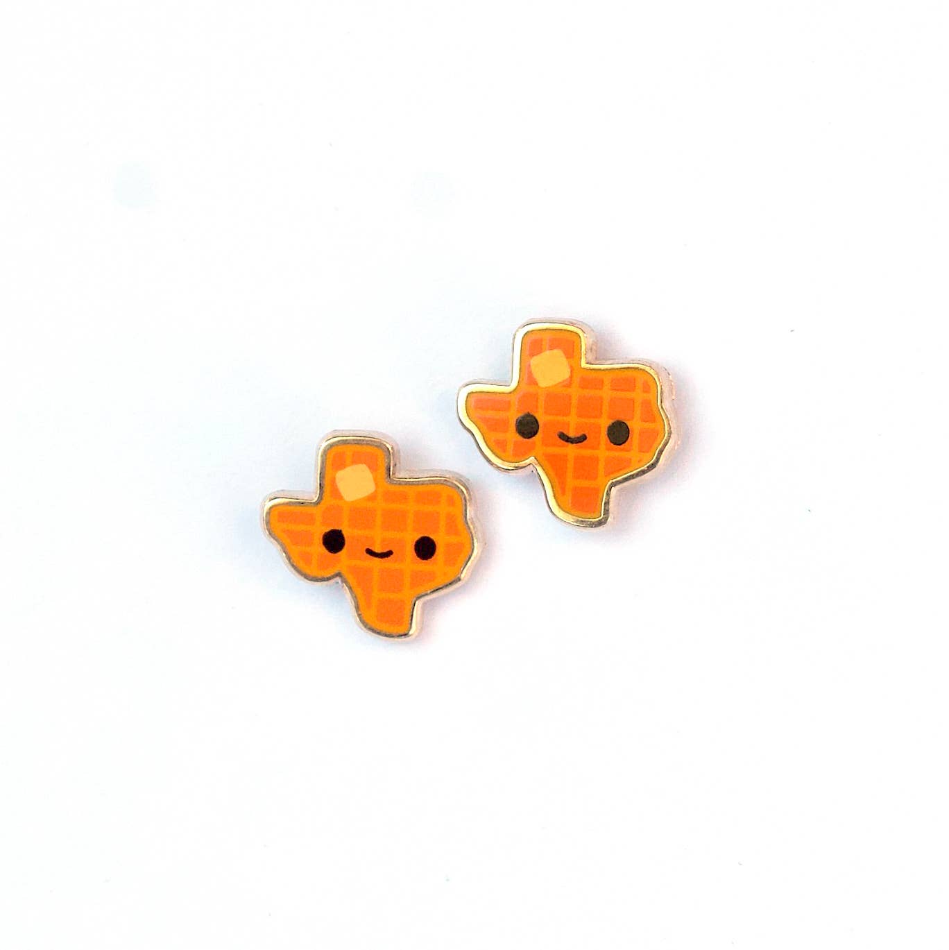 Texas Waffle Earrings