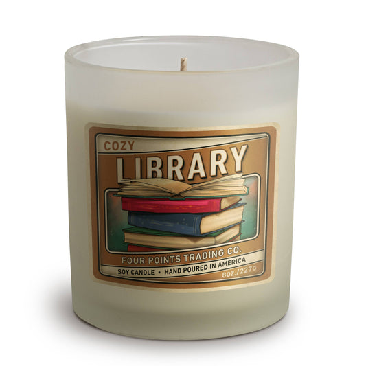 Library 8 oz Soy Candle