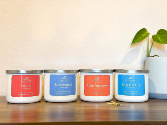 Bluebonnet Candle