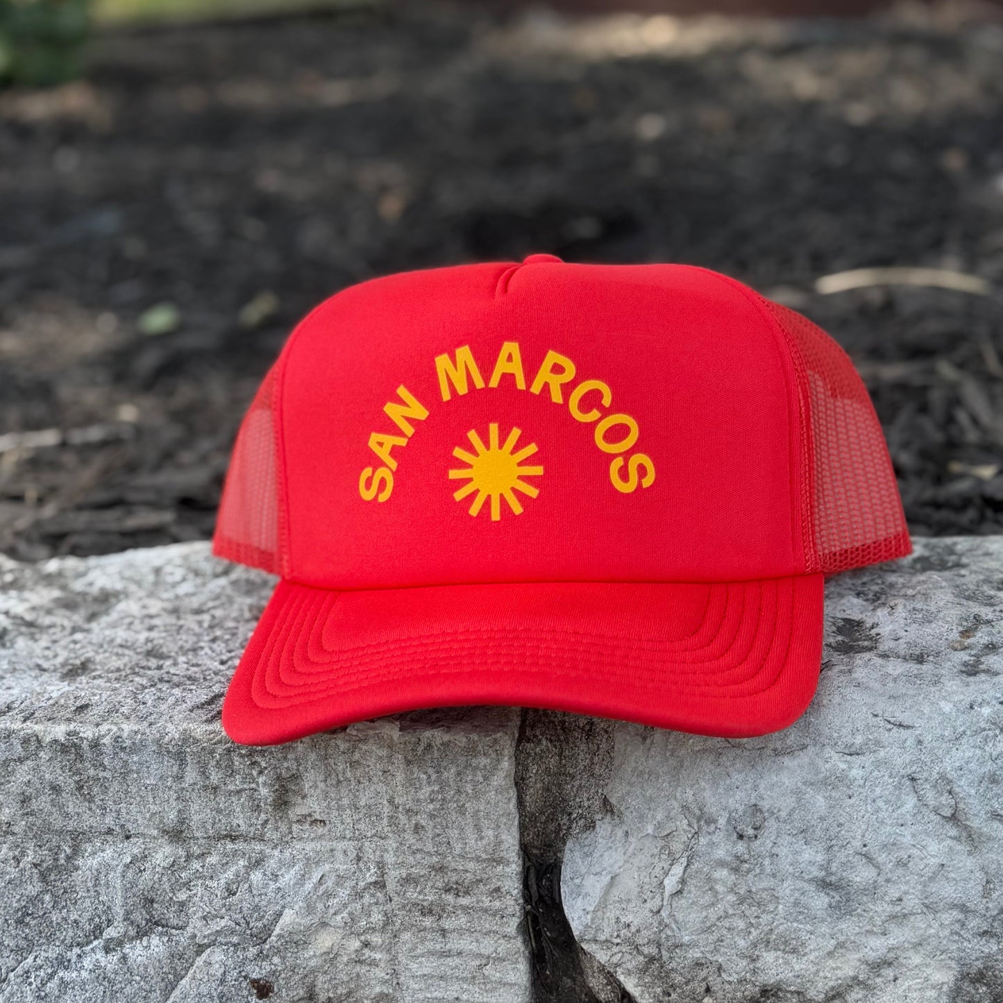 San Marcos Sun Recycled Trucker Hat