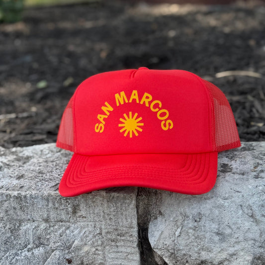 San Marcos Sun Recycled Trucker Hat