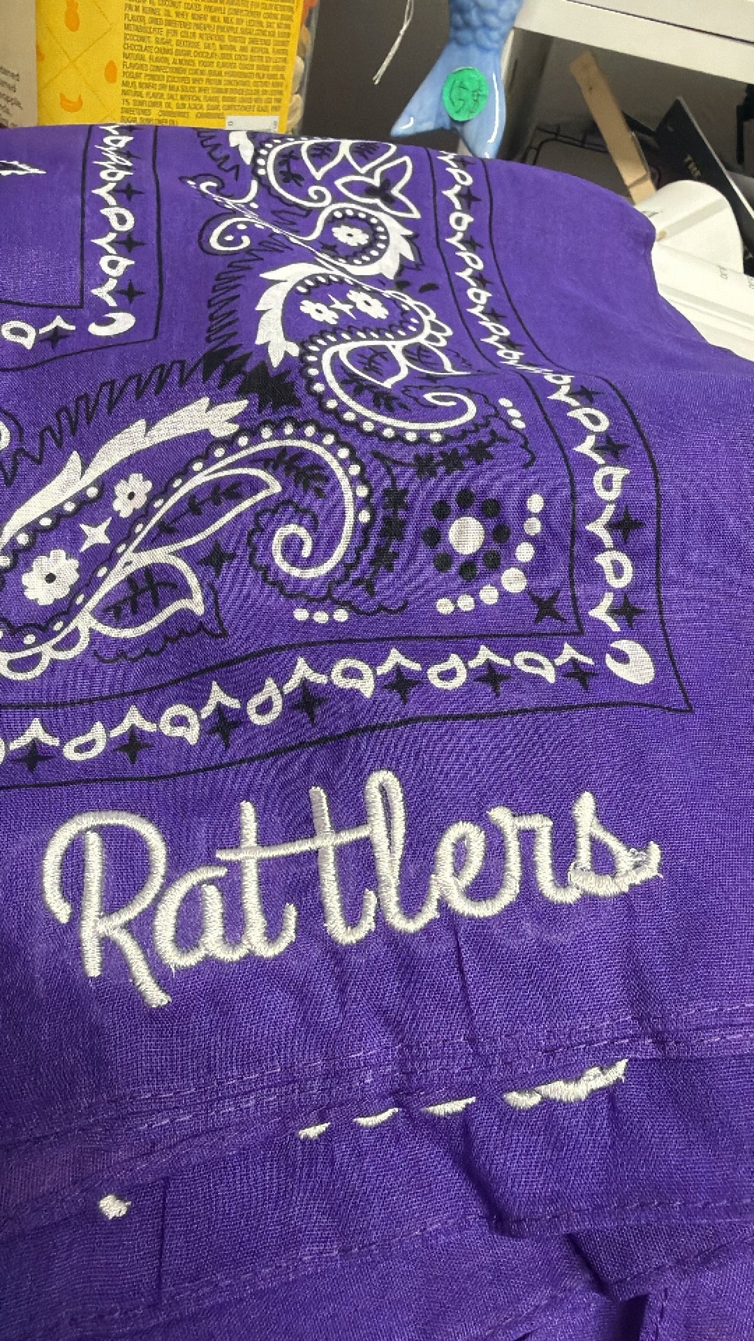 Embroidered Bandana