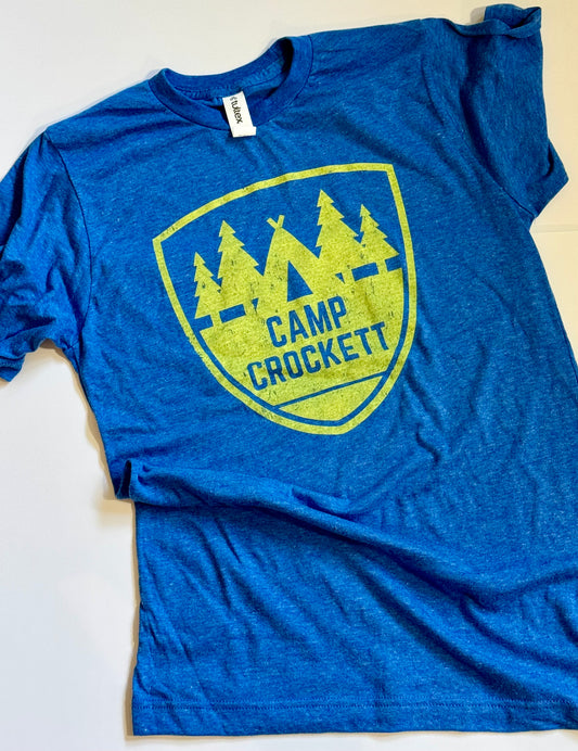 Camp Crockett tee - special edition Blue