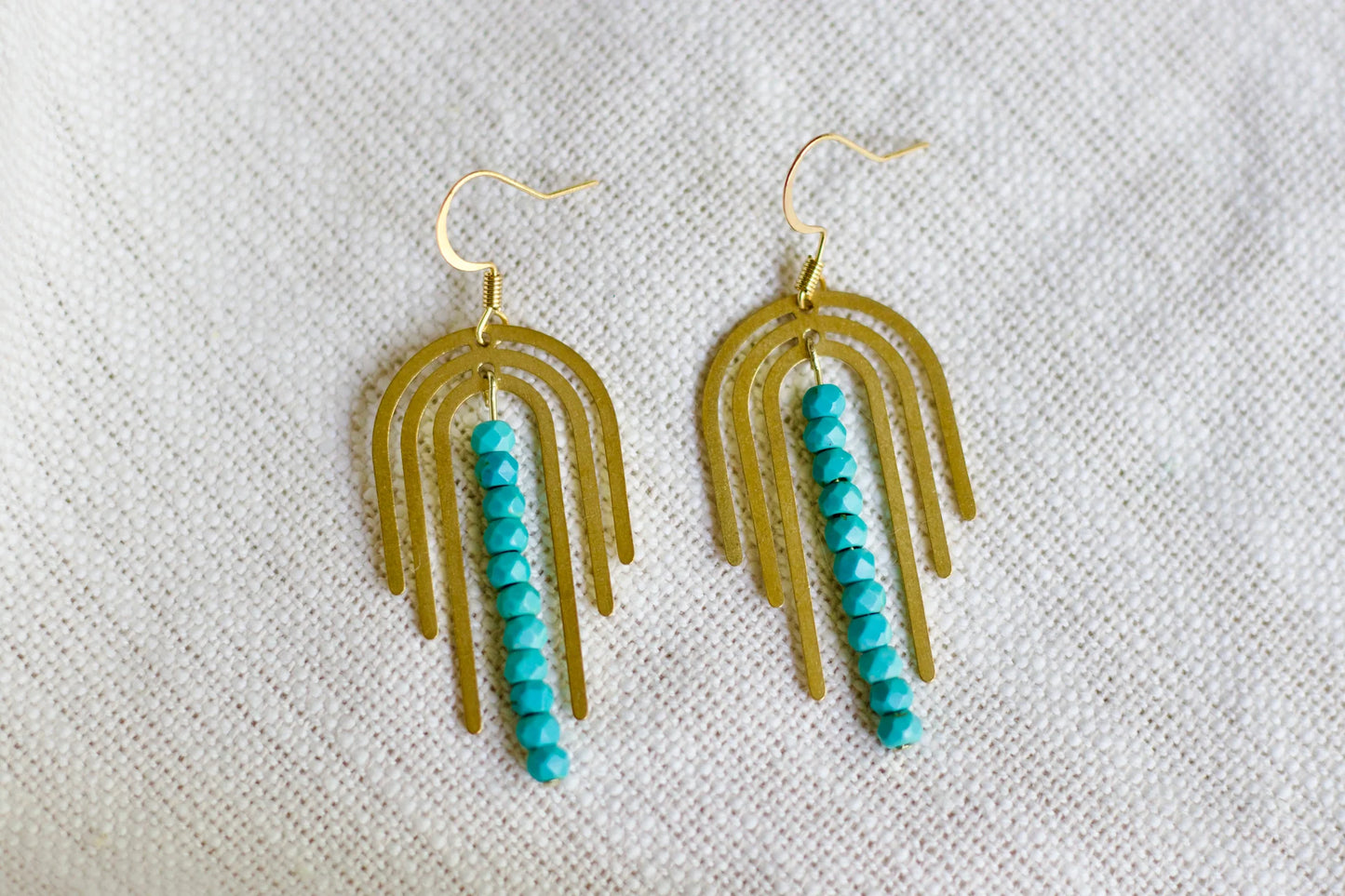 U shaped Drop Earrings