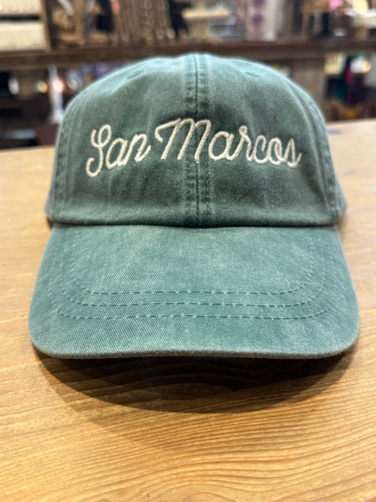 Custom Text Script Dad Hat -  Embroidered Ball Cap