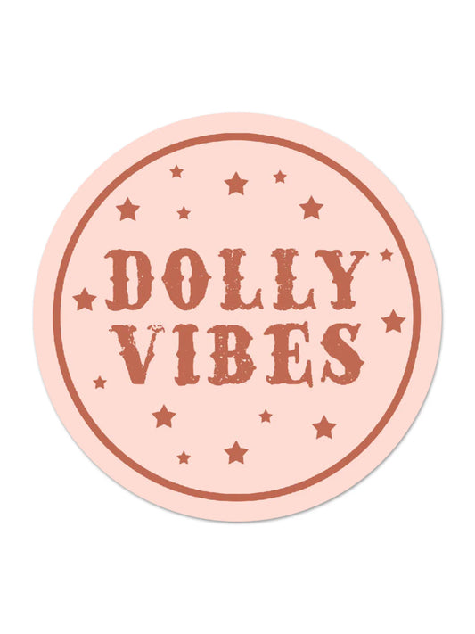 Dolly Vibes Sticker Decal