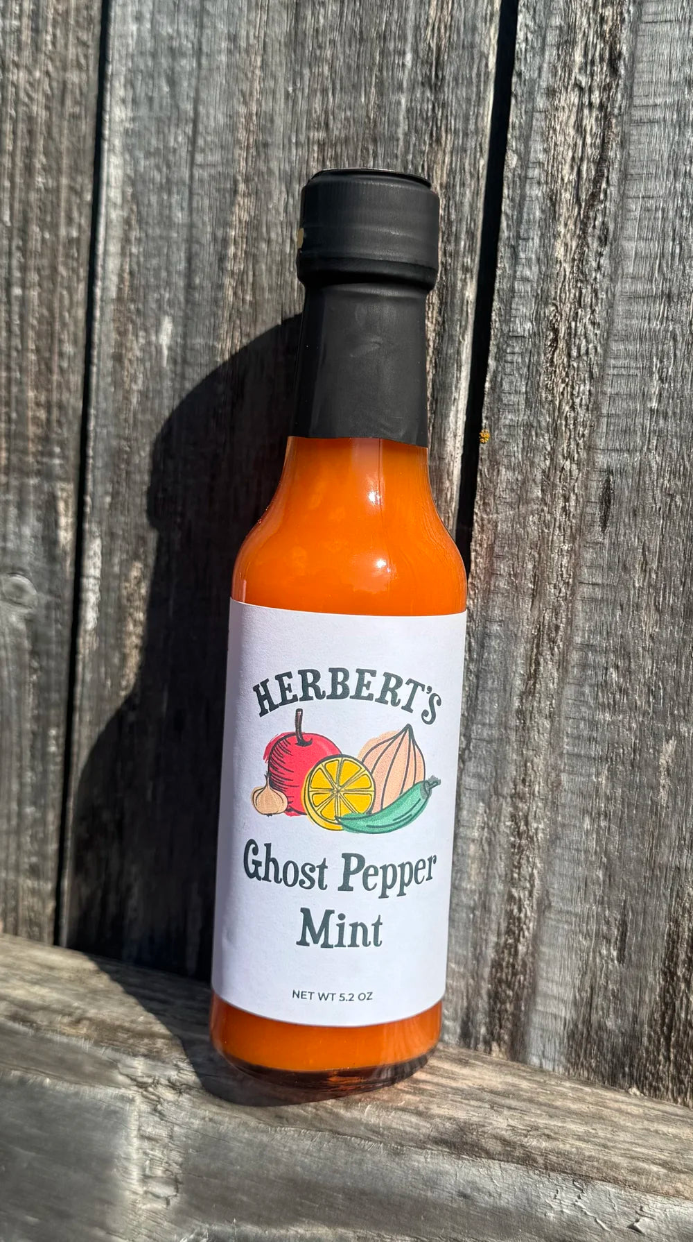 Ghost Pepper Mint Hot Sauce 5.2 oz