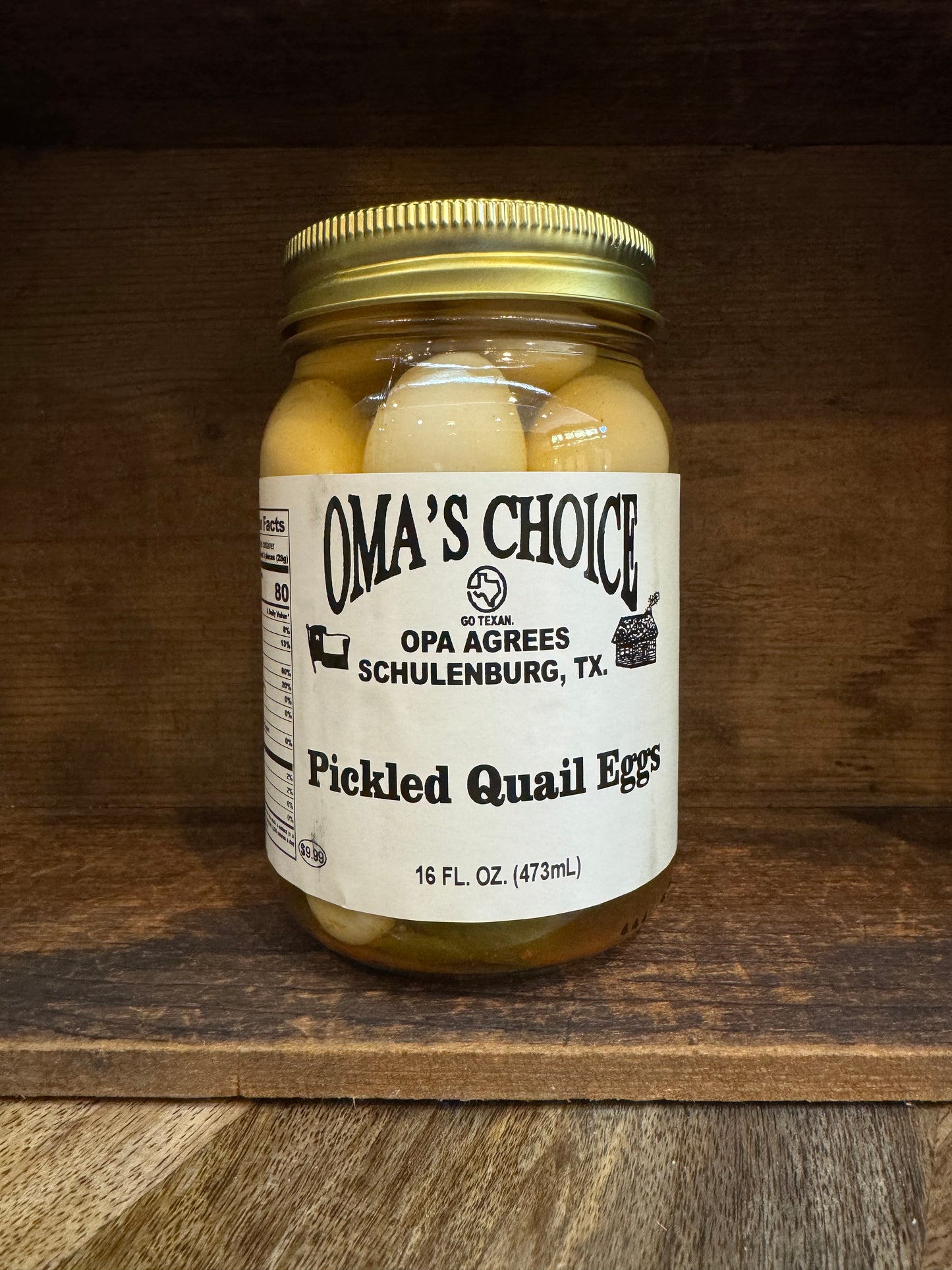 Pickled Quail Eggs 16 oz