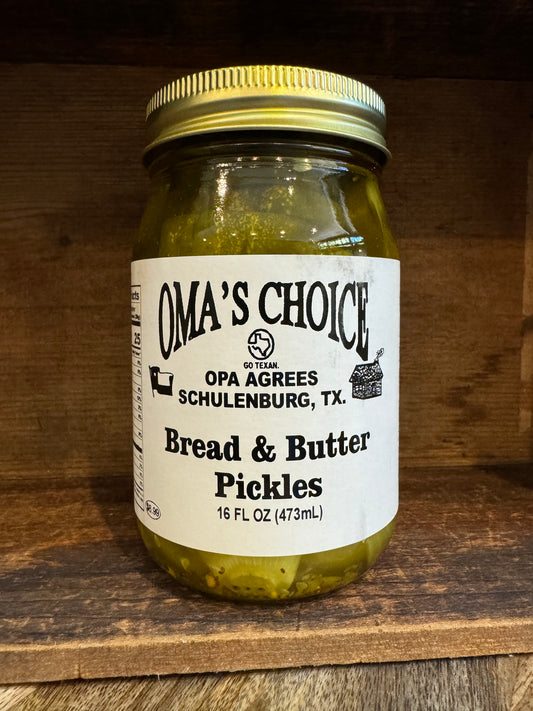 Bread & Butter Pickles 16 oz