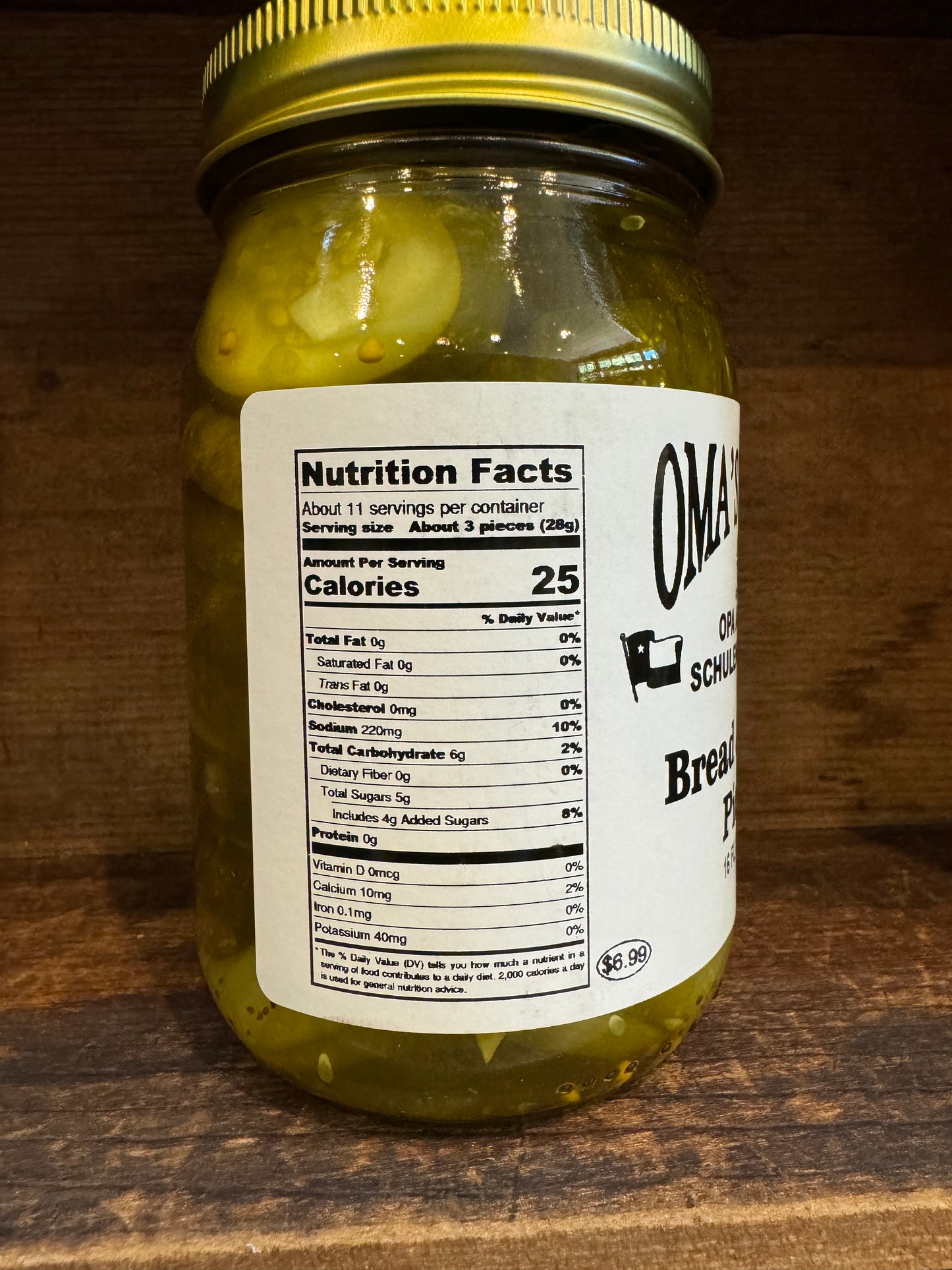 Bread & Butter Pickles 16 oz