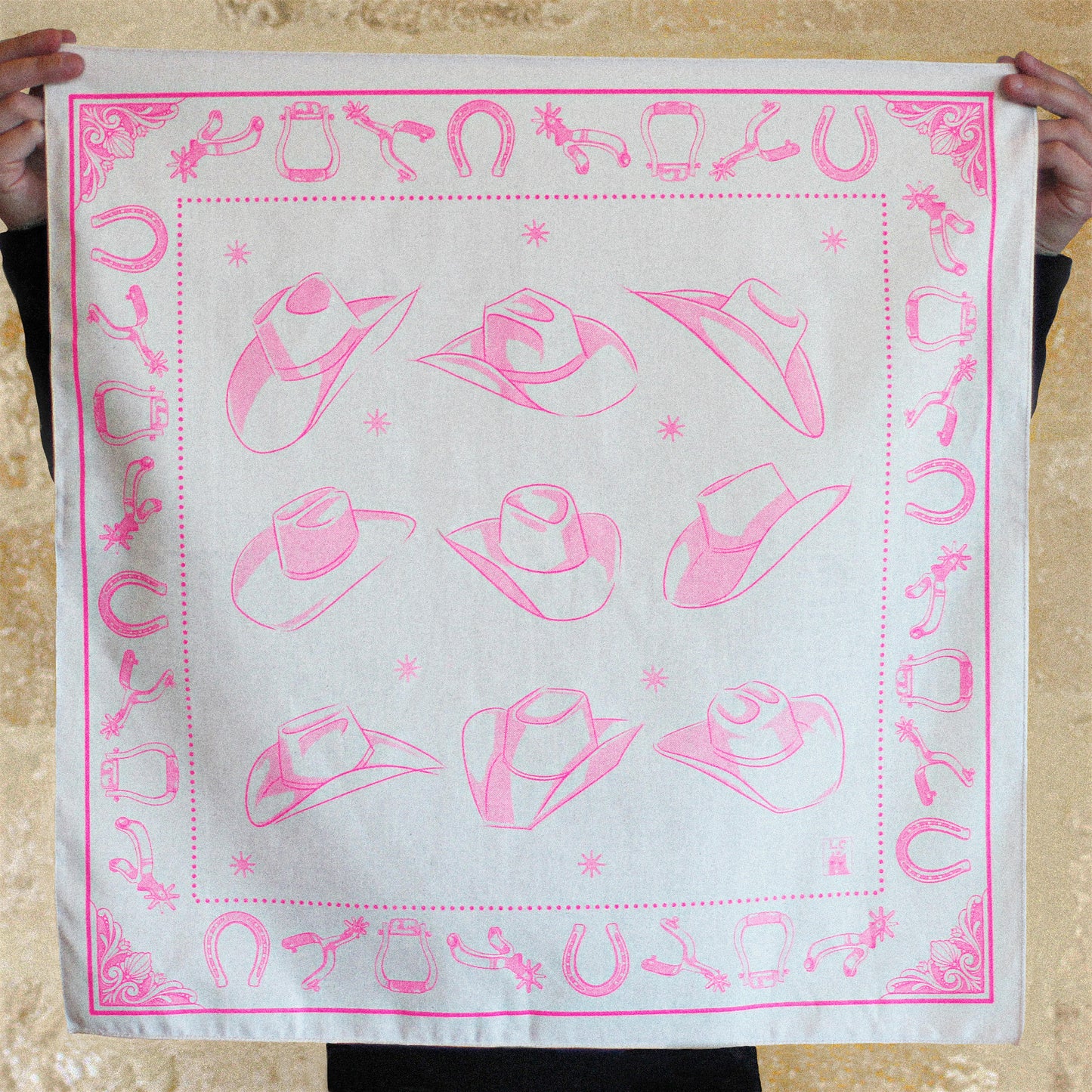 Kitty's Place Pink Bandana