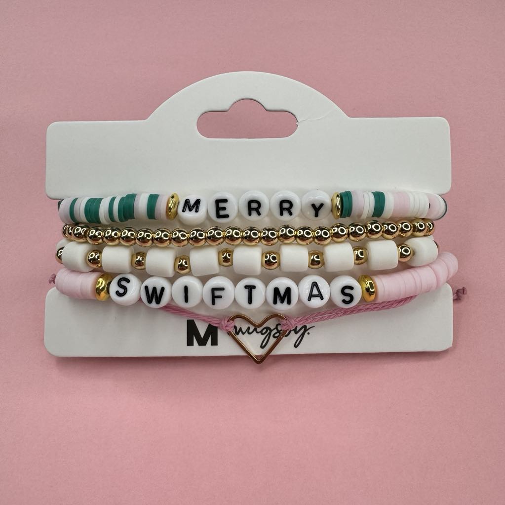 Stackable Christmas Bracelets