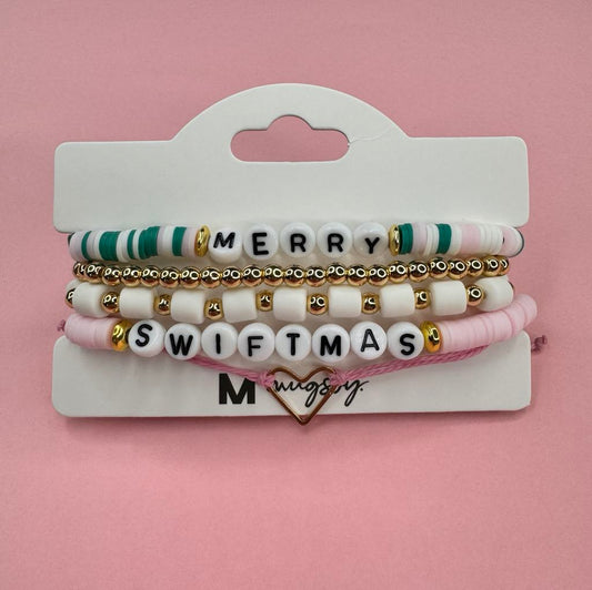 Stackable Christmas Bracelets