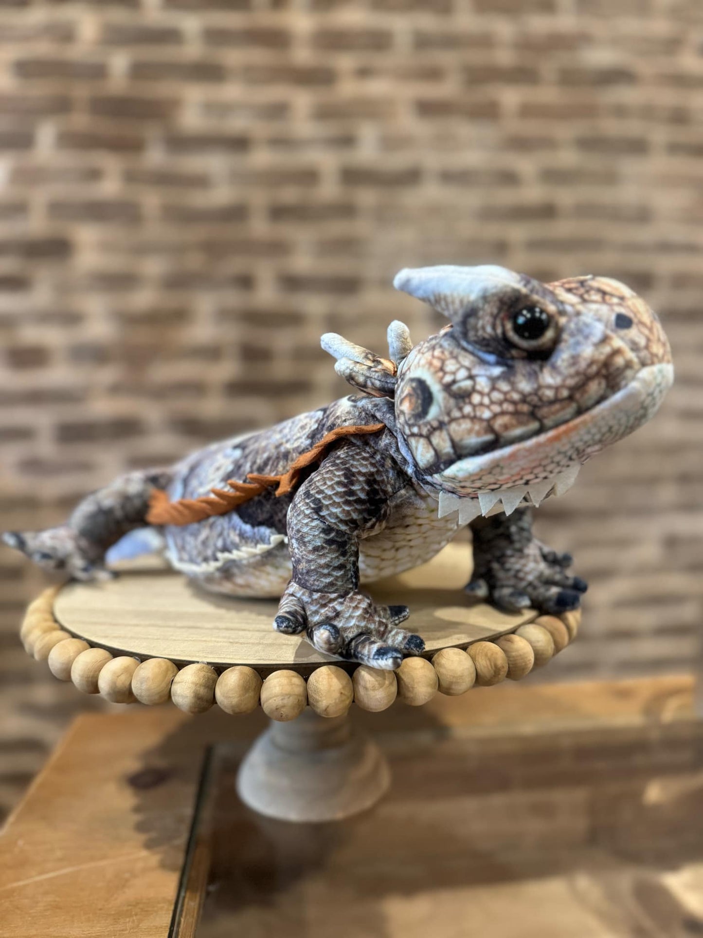 Texas Horned Lizard Plush 20.5" Stuffed Animal