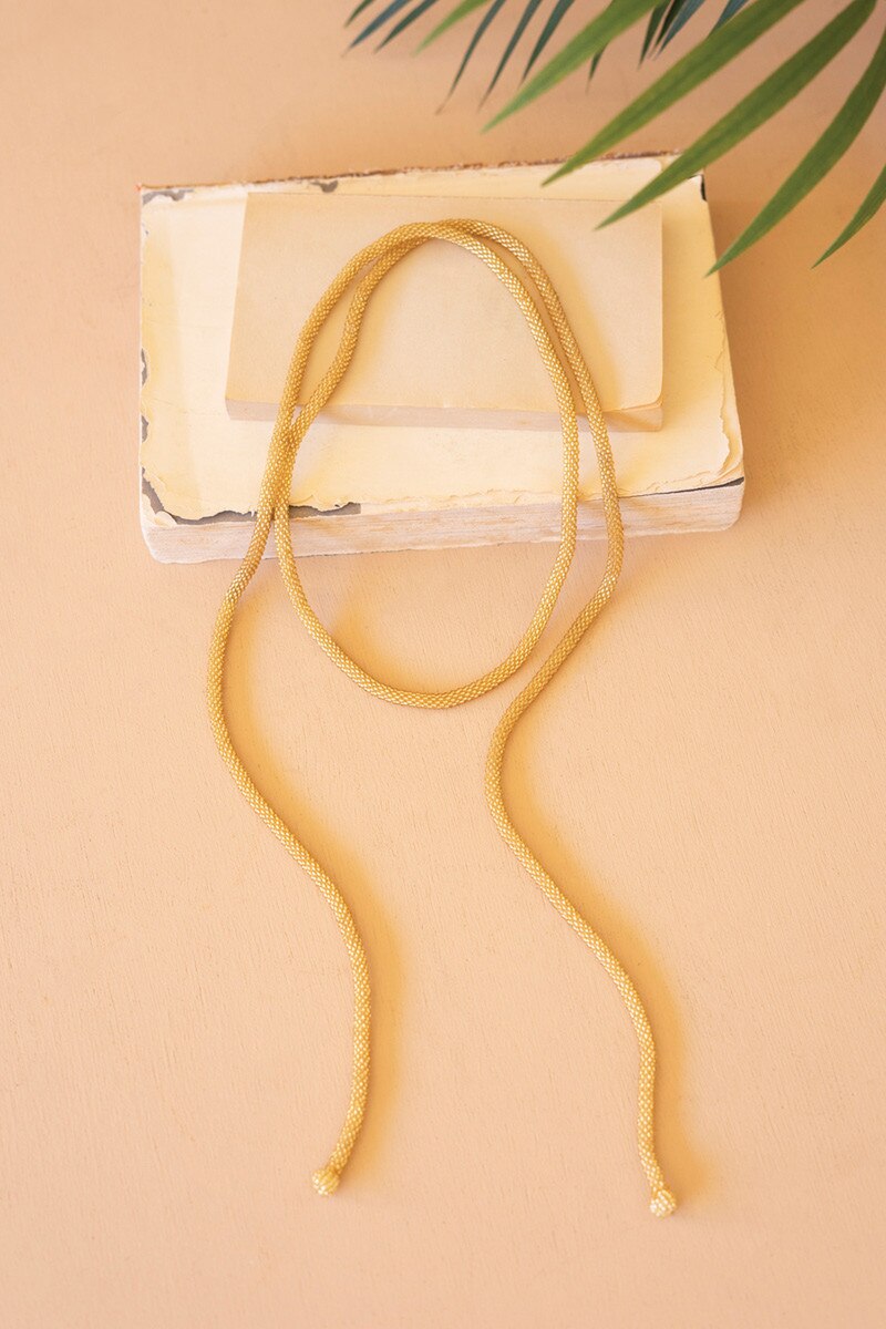 Seeded-Bead Belt